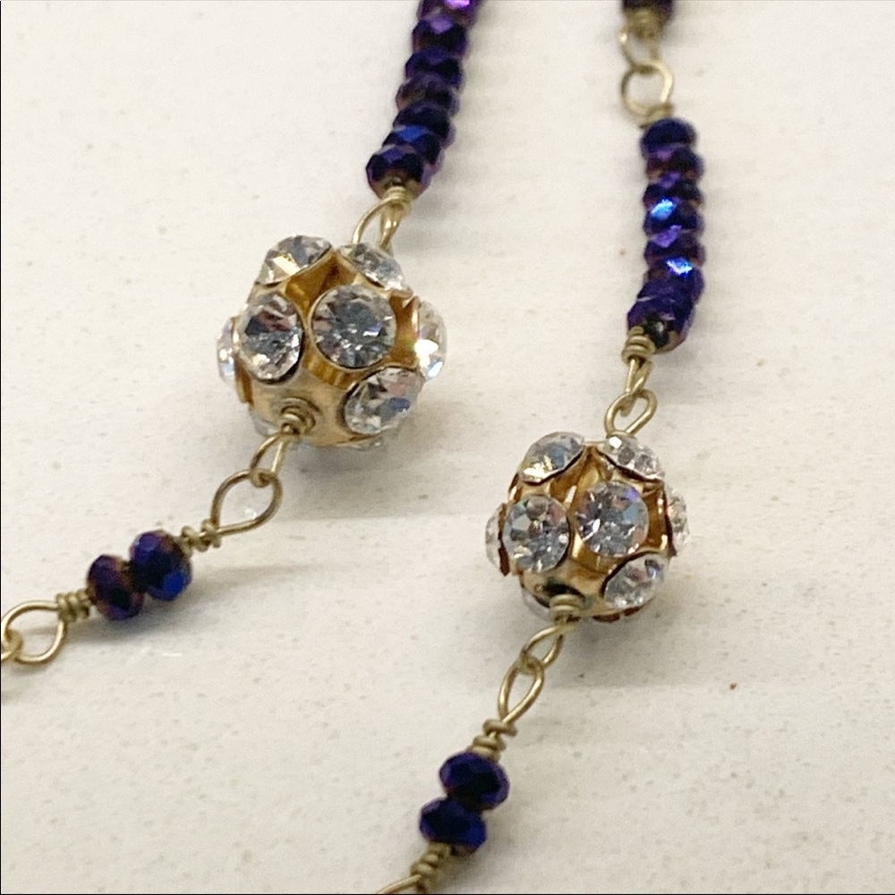 Club Monaco Crystal Necklace - Picture 3 of 8